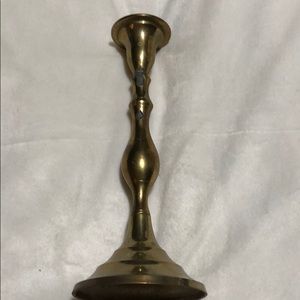 Brass candle stick holder
